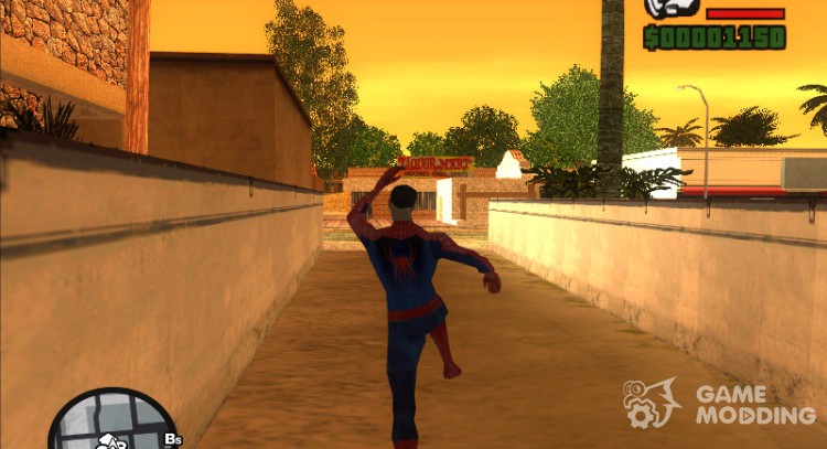 The Amazing Spider-Man Anim Test v1.0 for GTA San Andreas