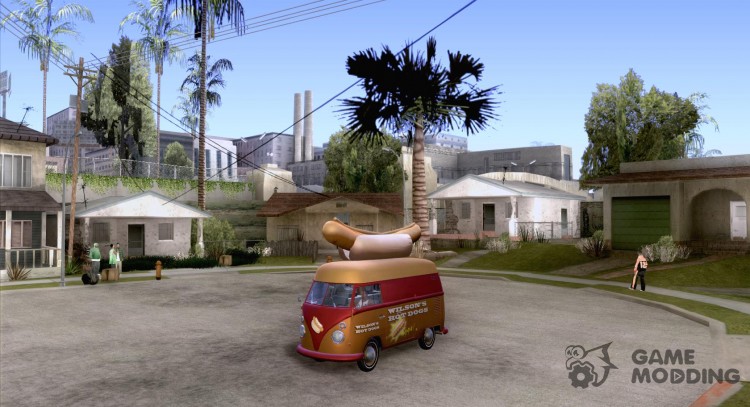 Volkswagen Transporter T1 Hot Dog для GTA San Andreas