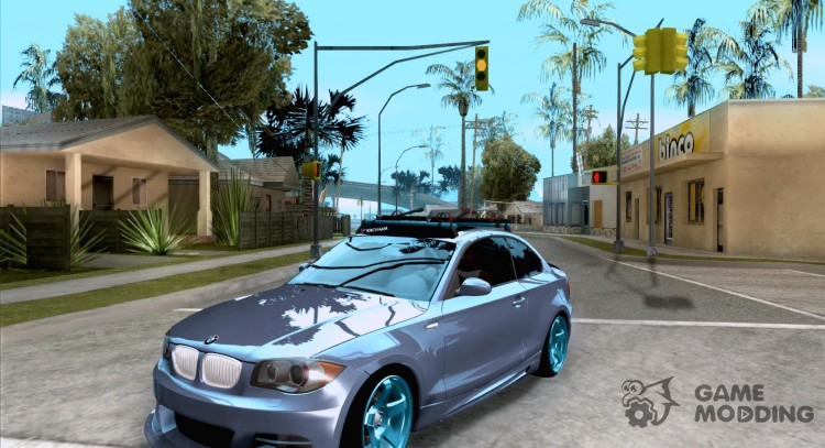 Hella BMW 135i deriva para GTA San Andreas