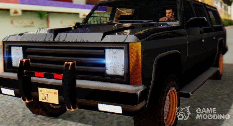 El FBI Ранчер con Lightbars para GTA San Andreas