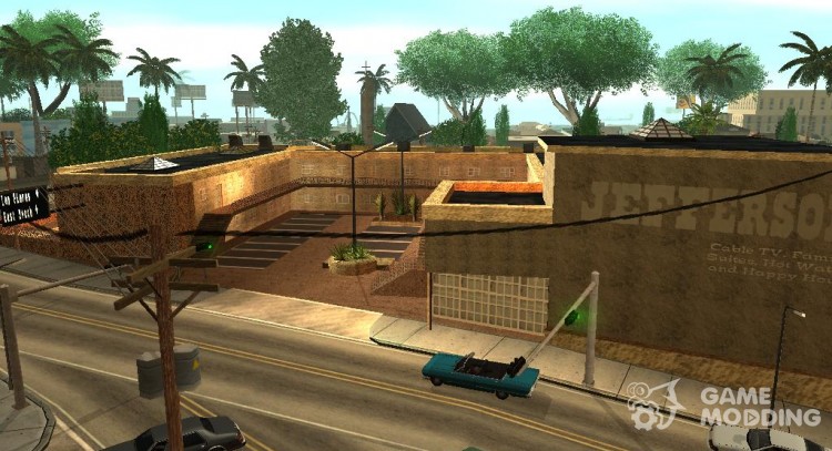 Ретекстур отеля Jefferson для GTA San Andreas