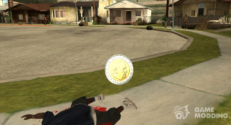 Euro-coins for GTA San Andreas