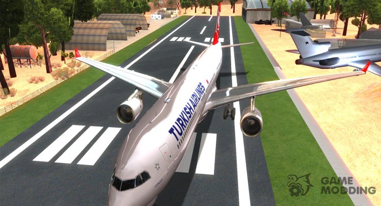 Airbus A330-300 de Turkish Airlines para GTA San Andreas