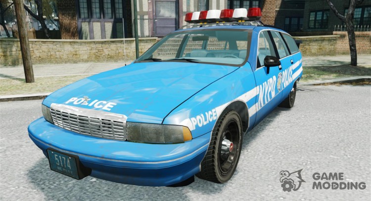 Chevrolet Caprice Police Station Wagon 1992 for GTA 4