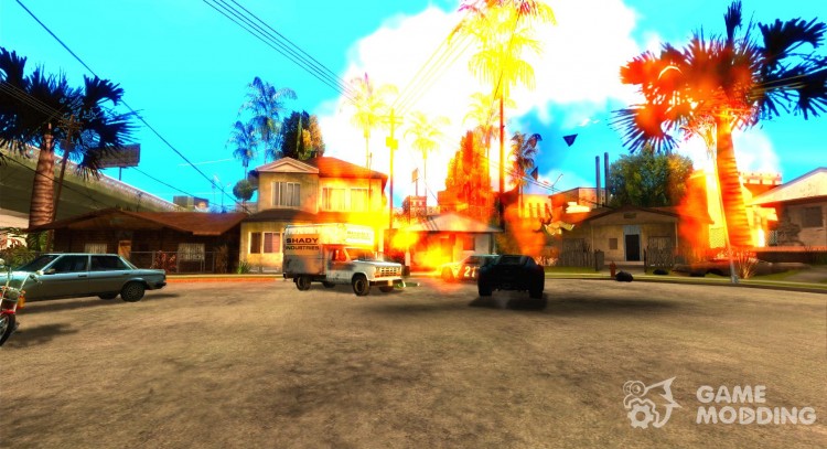 Авиа поддержка при атаке для GTA San Andreas