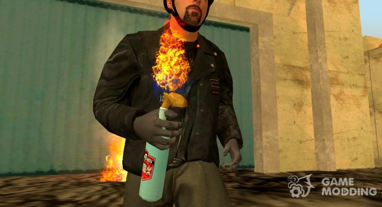 Molotov cocktail Grand Theft Auto 4 для GTA San Andreas
