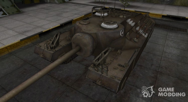 Зоны пробития контурные для T95 для World Of Tanks