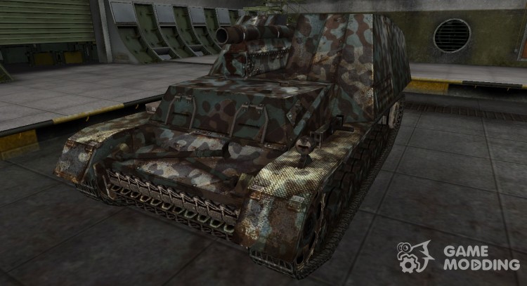 Mountain camouflage for Hummel for World Of Tanks