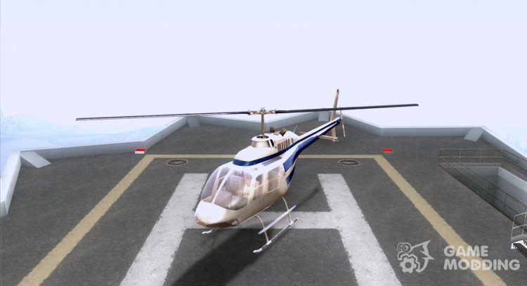 Bell 206B JetRanger II для GTA San Andreas