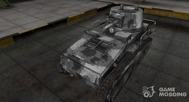 Камуфлированный скин для Leichttraktor для World Of Tanks