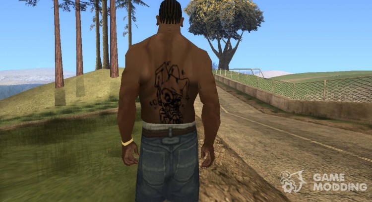 BadClown Tattoo para GTA San Andreas