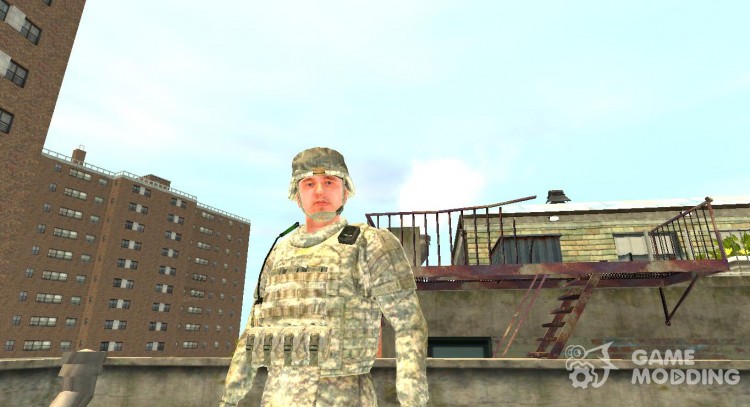 U.S. Army Soldier для GTA 4