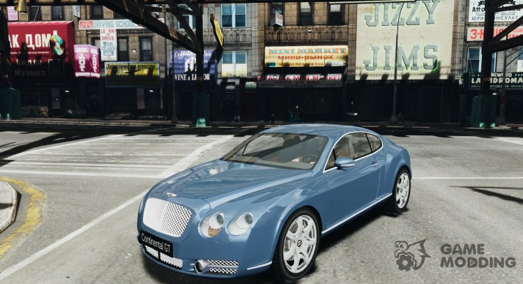 Bentley Continental GT для GTA 4