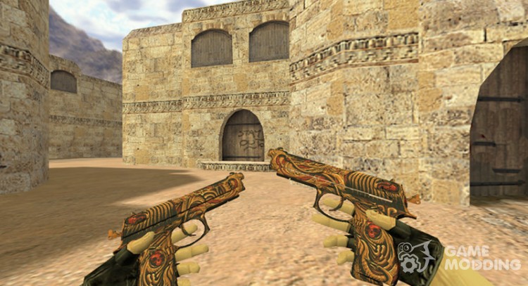 Dual Elites the Pattern is dead for Counter Strike 1.6