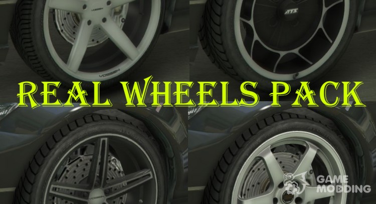 Real Wheels Pack для GTA 5