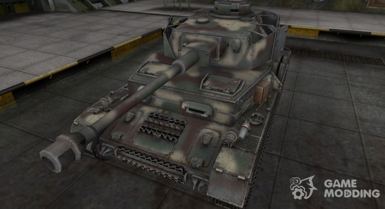 La piel de camuflaje para el tanque Panzer IV hydrostat. para World Of Tanks