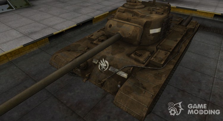 El skin al estilo de C&C GDI para T32 para World Of Tanks