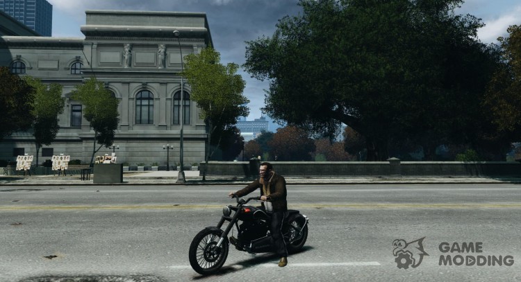 The Lost & Damned Bikes Nightblade для GTA 4