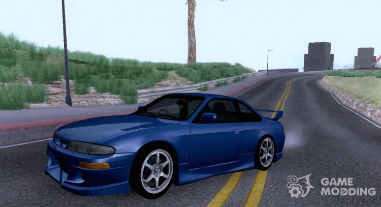 Nissan Silvia S14 Ks спортивный 1994 V2 Yatogami Tohka Itasha для GTA San Andreas