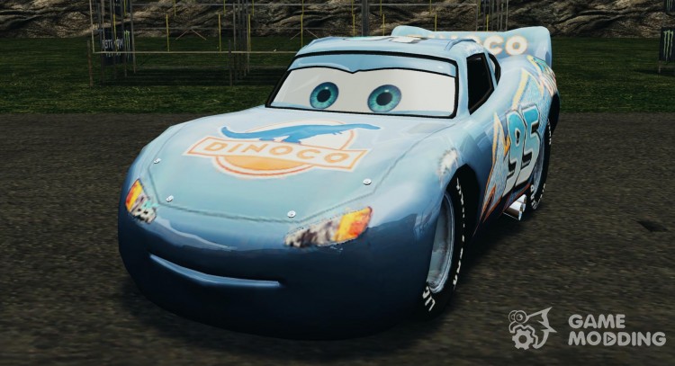 Lightning McQueen Dinoco для GTA 4