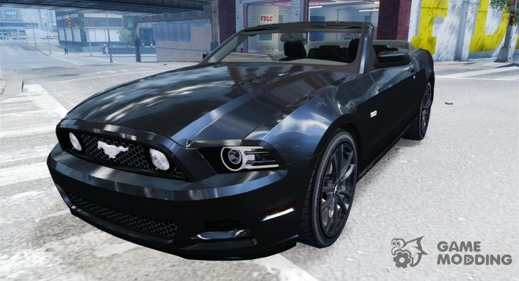 Ford Mustang GT Convertible 2013 для GTA 4