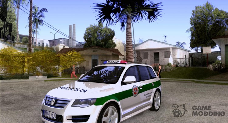 Volkswagen Touareg Policija fue para GTA San Andreas