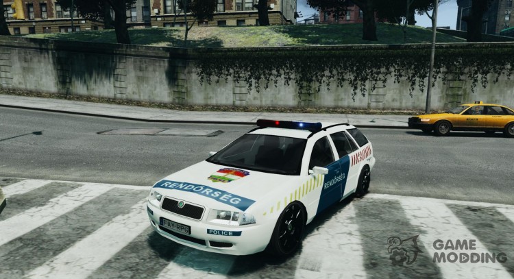 Skoda Octavia Kombi 2005 Hungarian Police для GTA 4
