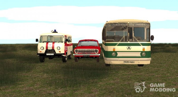 Автомобили СССР от Михаила Пасынкова для GTA San Andreas