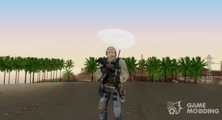 Modern Warfare 2 Soldier 16 для GTA San Andreas