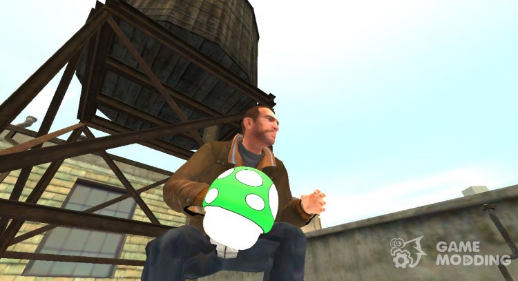 Граната гриб Марио v.1 для GTA 4