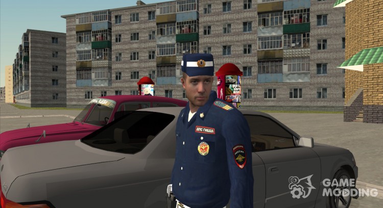 El oficial de la polica de la policía de tráfico para GTA San Andreas