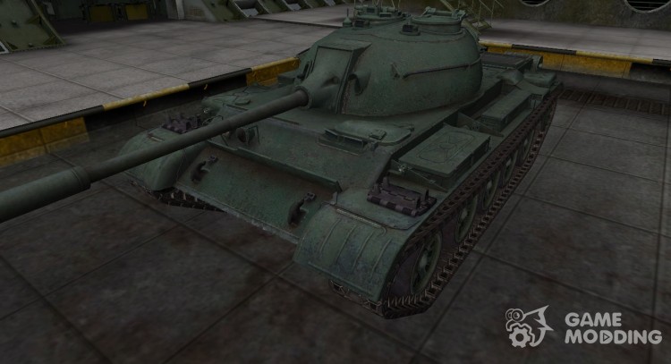 Emery cloth to the Chinese WZ-131 tank for World Of Tanks