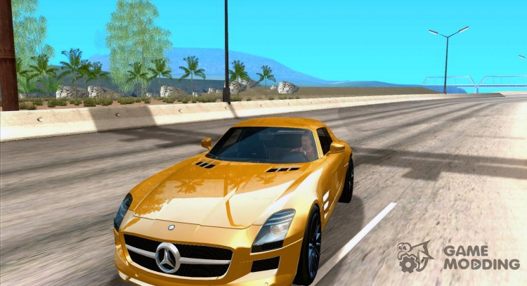 Mercedes-Benz SLS AMG TT Black Revel для GTA San Andreas