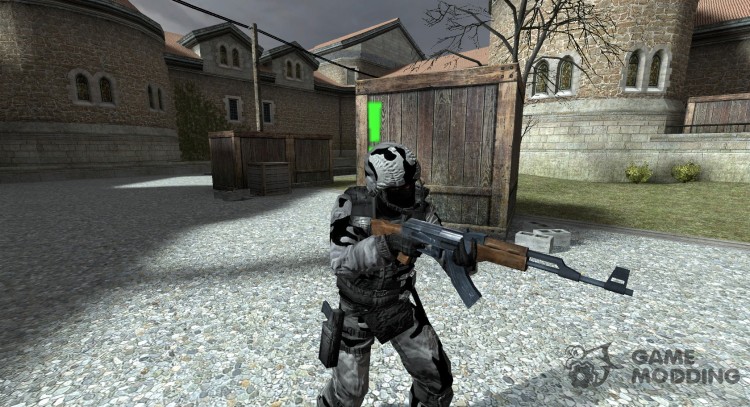 Winter Camo GSG9 for Counter-Strike Source