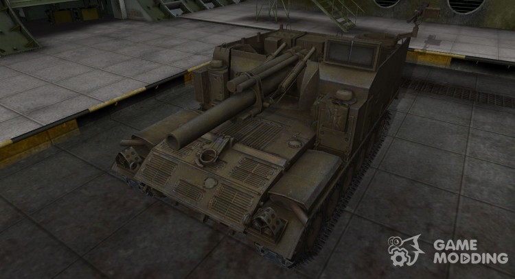 Emery cloth for American tank T20 for World Of Tanks