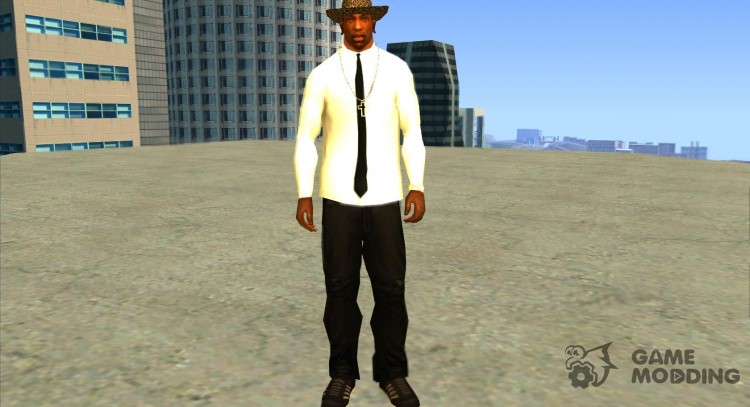 Shirt with tie for GTA San Andreas