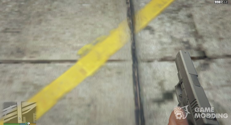 Glock 17 without silencer for GTA 5