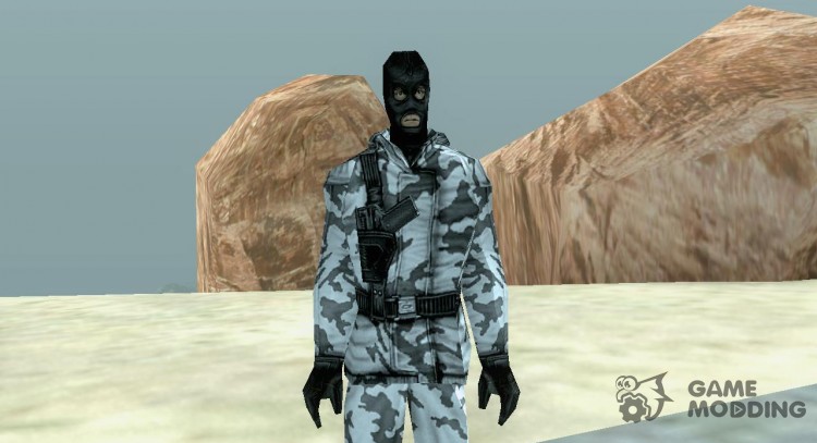 Арктический Мститель (персонаж для GTA SA) для GTA San Andreas