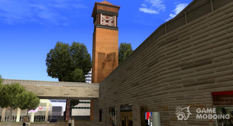 Nuevas texturas de centro comercial para GTA San Andreas