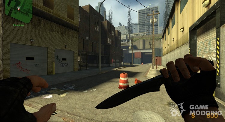 Tactical Knife w. custom anims for Counter-Strike Source