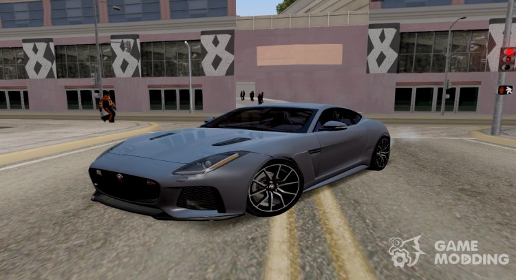 Jaguar SVR Radmir RP для GTA San Andreas