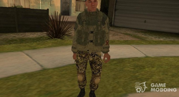 Боец из батальона Заря для GTA San Andreas