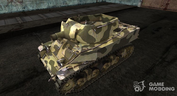 La piel para el M8A1 para World Of Tanks