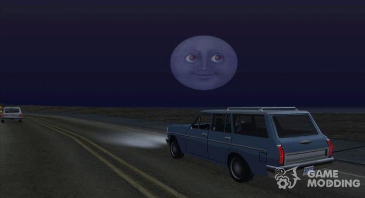 Smiley Moon for GTA San Andreas