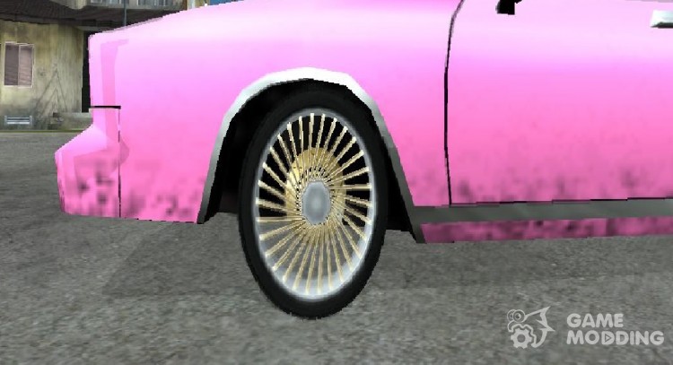Ремастеринг автомобиль колеса HD для GTA San Andreas