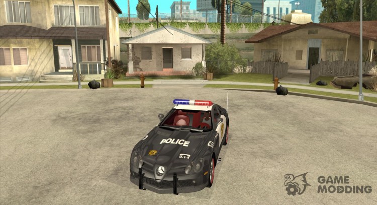 Mercedes-Benz SRL 722 policía para GTA San Andreas