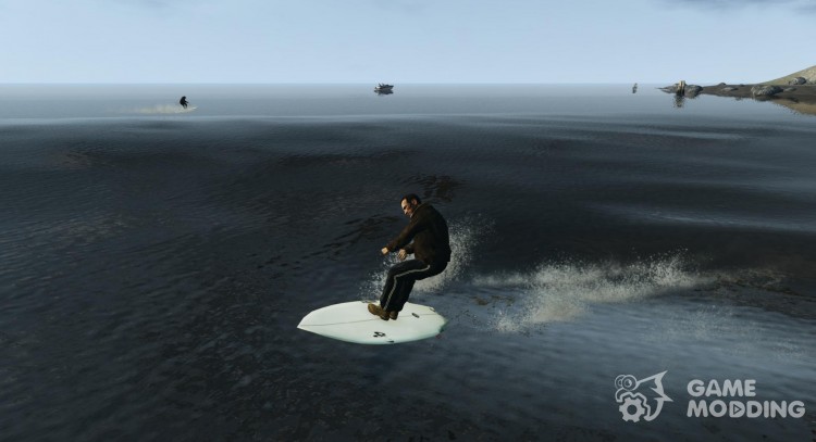 Доска для сёрфинга для GTA 4