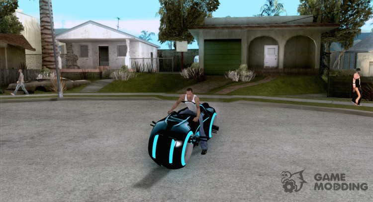 Tron Bike (Version 3, Final) для GTA San Andreas