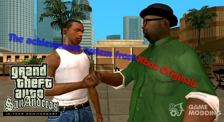 The achievement System for GTA San Andreas