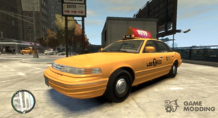 1995 Ford Crown Victoria LC Taxi for GTA 4